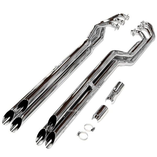 フルエキゾースト スラッシュカット ドラッグパイプ 6-INTO-6 97年-03年 ワルキューレ GL1500