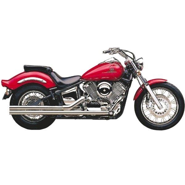 フルエキゾースト ストレートカット ローボーイ ショットガン 99年-09年 ドラッグスター XVS1100