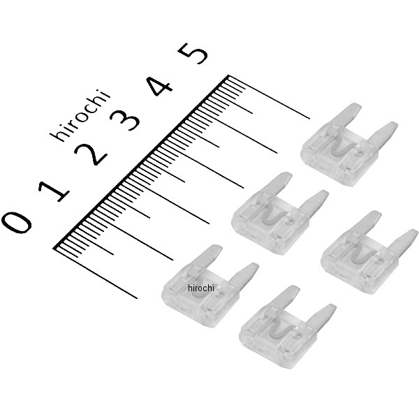 ヒューズ ミニ平型25A 5個入り