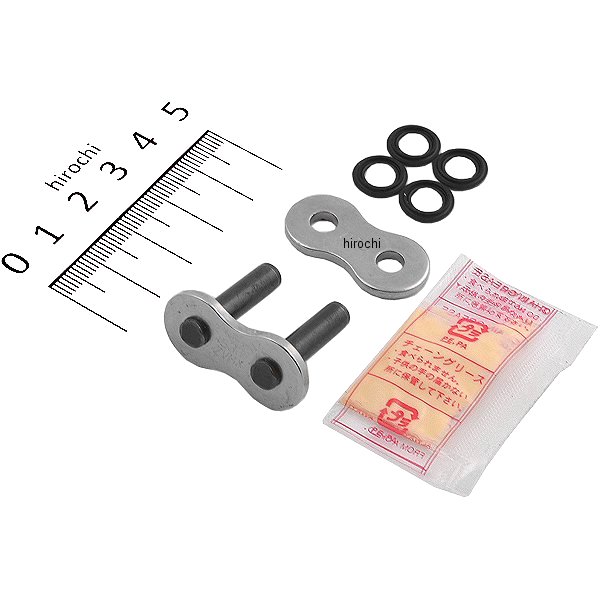 チェーン 530ZVM-X シリーズ カシメジョイント シルバー