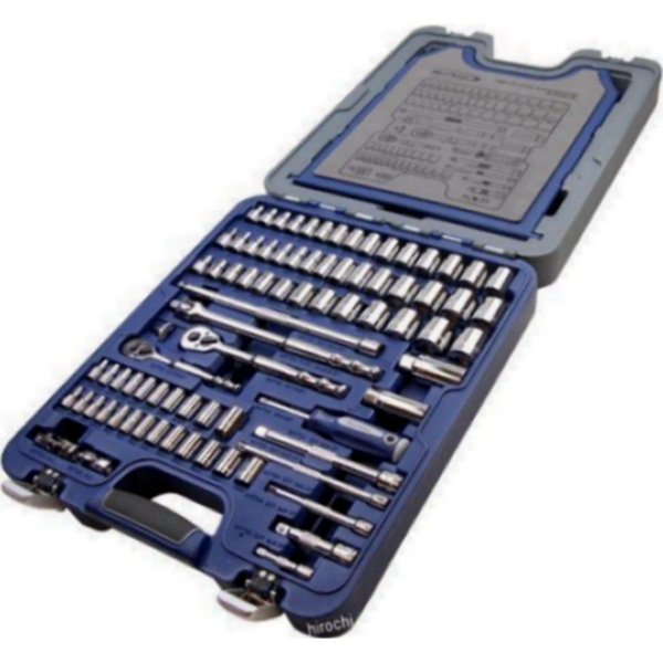 ブルーポイント ジェネラル サービス セット 1/4インチ、3/8インチ ドライブ 100 pcs