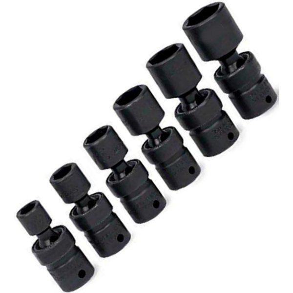 シャロースイブル インパクト メトリック ソケット 6ポイント 6個 セット