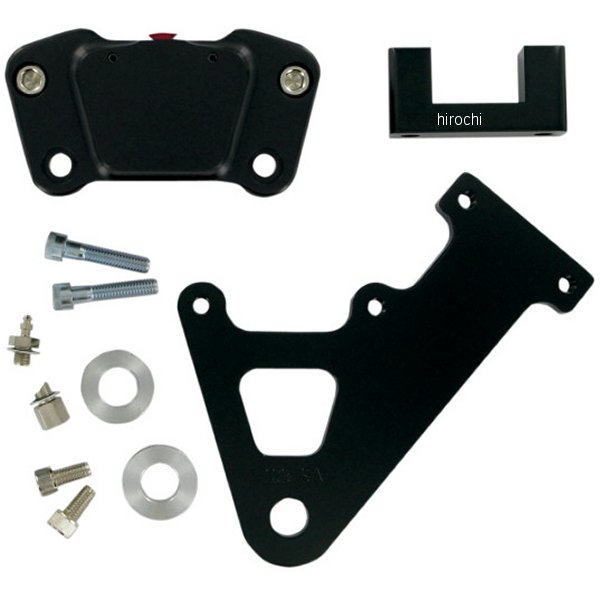 2ピストン リア A-キャリパー 86年-99年 FLH 無地黒