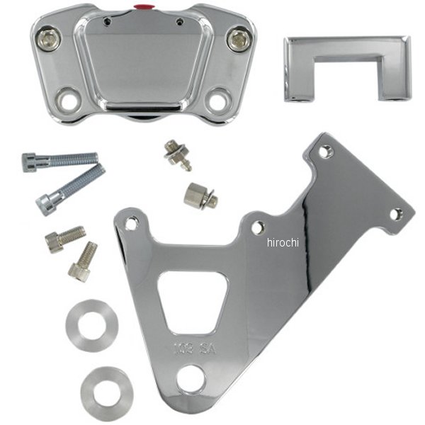 2ピストン リア A-キャリパー 86年-99年 FLH 無地クローム