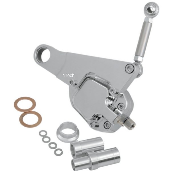 2ピストン フロントシングル B-キャリパー バウコ スプリンガー 無地クローム