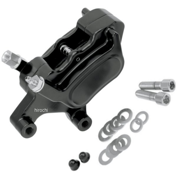 4ピストン フロント シングルキャリパー 11.5"ローター 00年-07年 黒