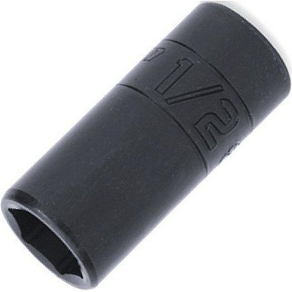 フランクドライブ 3/8インチ インパクト セミディープ ソケット 6角 1/2インチ