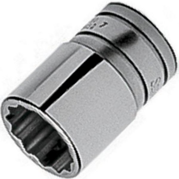 フランクドライブ 1/2インチ シャロー ソケット 12角 1-3/8インチ