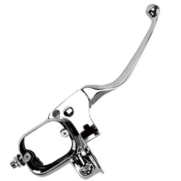 フロントブレーキ マスターシリンダー 11/16"デュアルディスク クローム