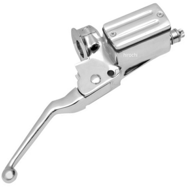 フロントブレーキ マスターシリンダー 5/8"シングルディスク クローム