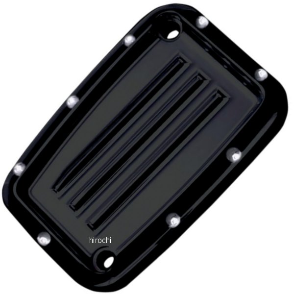 【セール特価】 フロント マスターシリンダーカバー 08年-12年 FLH フィン黒