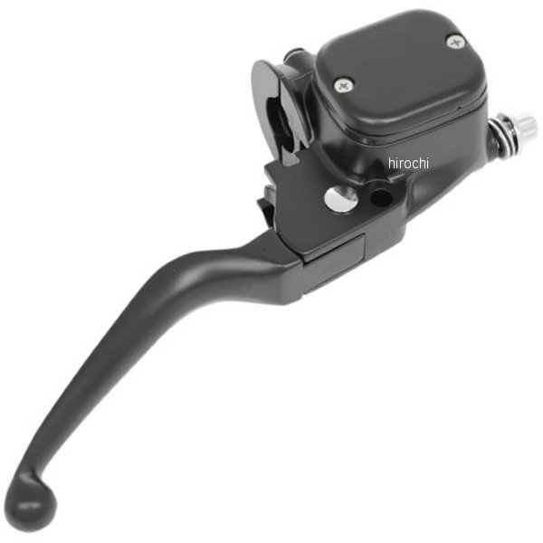 フロントブレーキ マスターシリンダー 9/16" シングルディスク 黒