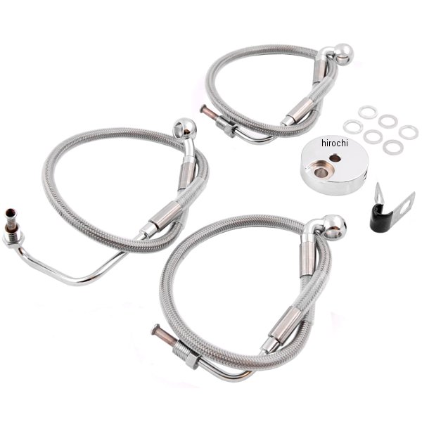 フロント ブレーキライン ステンレス 標準長 96年-03年 XLS 45204-97C