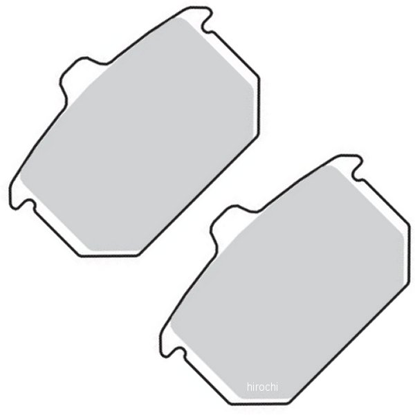 ブレーキパッド リア 84年-87年 44209-82A セミ シンタード