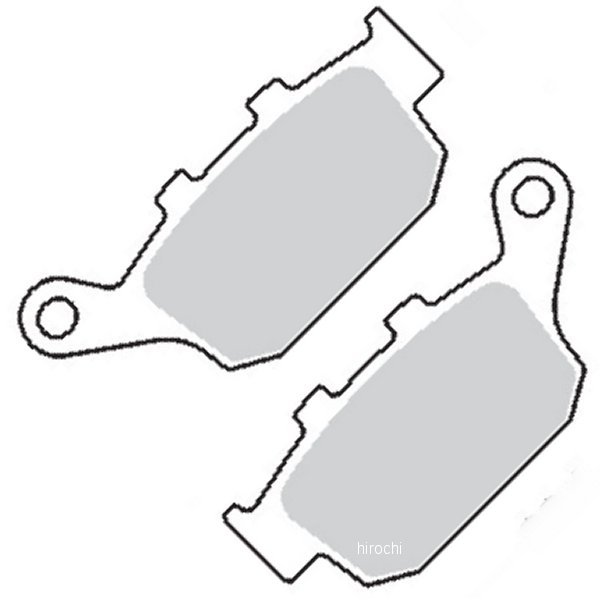 ブレーキパッド リア ビューエル H0301.F H0301.T セミシンタード