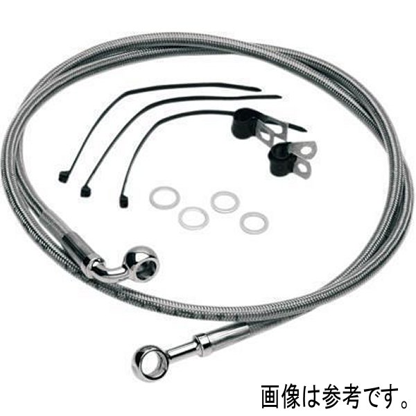 リア ブレーキライン ステンレス 標準長 09年-13年 FLT(ABS付き)