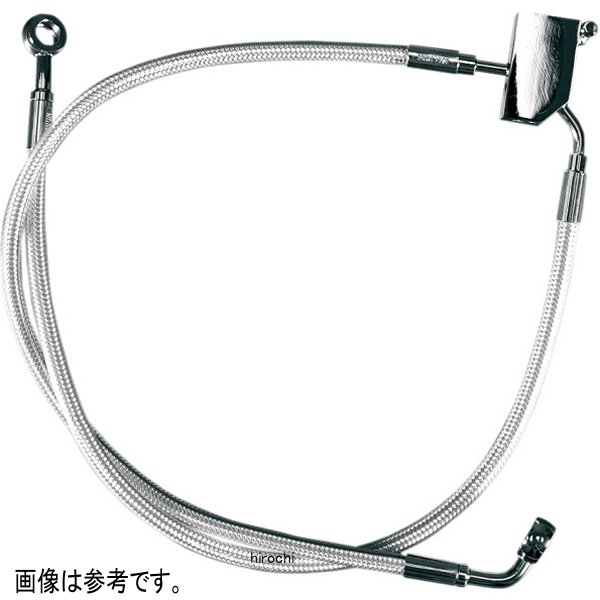 リア ブレーキライン 11年以降 ソフテイル(ABS有り) クローム