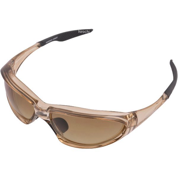 サングラス クリアブラウン フリーサイズ グラデーションレンズ