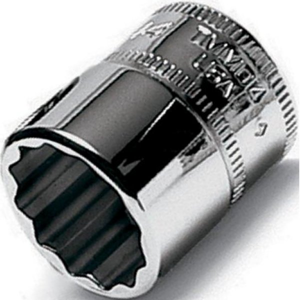 フランクドライブ 1/4インチ シャロー ソケット 12角 12mm