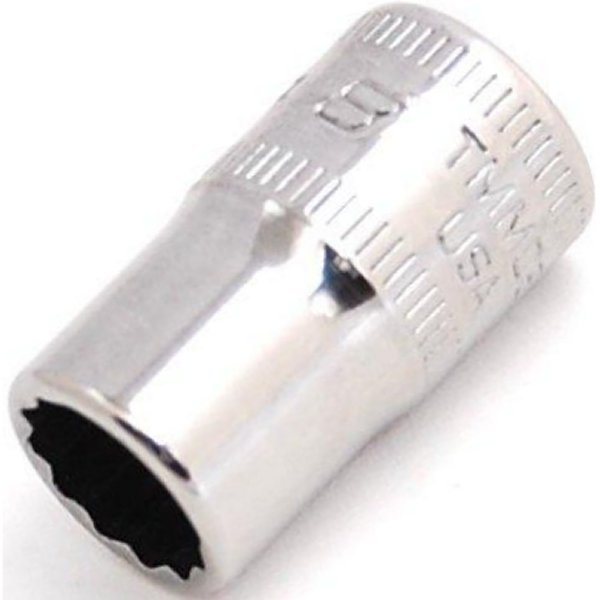 フランクドライブ 1/4インチ シャロー ソケット 12角 5mm