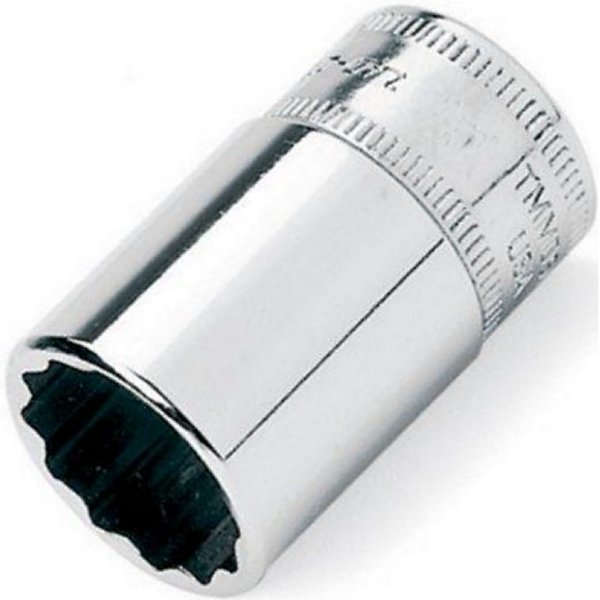 フランクドライブ 1/4インチ セミ ディープ ソケット 12角 14mm