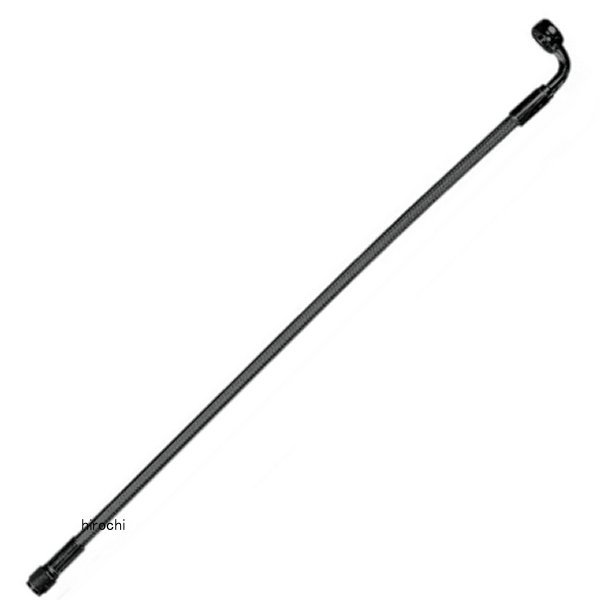 フロント ブレーキライン アッパー 10mm/90°29インチ(737mm) 黒