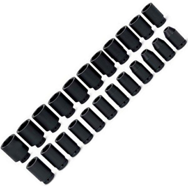 ディープ インパクト ソケット 6ポイント 23個 セット (9/16インチ-2インチ)