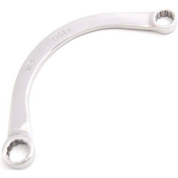 フランクドライブ 12角 ハーフ ムーン レンチ 7/8-15/16インチ 長さ10インチ 半径4-1/16インチ