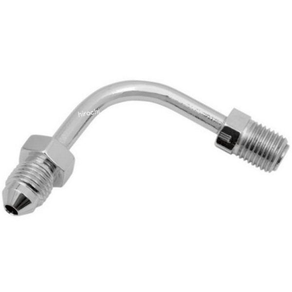 AN-3 x 3/8インチ(9.5mm)-24 インバーテッドフレア 90°ショート