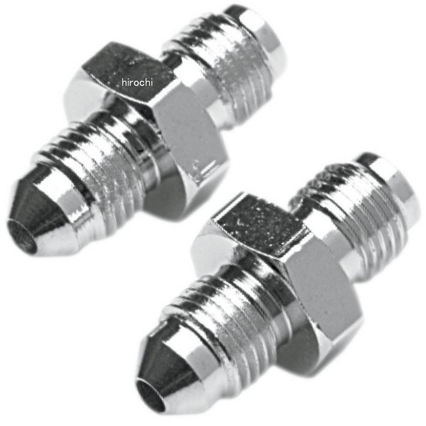 フィッティング 3/8インチ(9.5mm)-24 I.F. to -3 クローム (左右ペア)