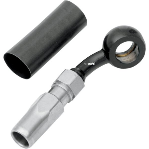 バンジョー 3/8インチ(9.5mm)/10mm 35°黒/クローム