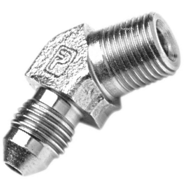 フィッティング 45°-3 to 1/8" NPT クローム