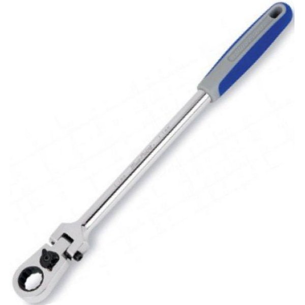 ブルーポイント フレックス ヘッド ロッキング ラチェット クッショングリップ 12角 8mm