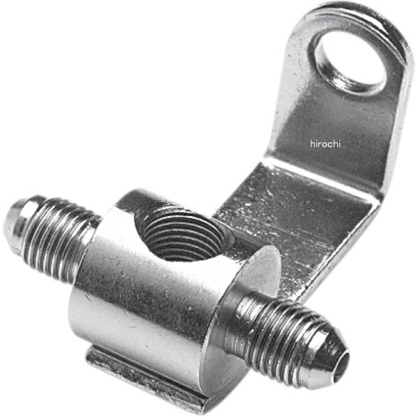 グッドリッジ リア ジャンクション ブロック ブレーキ ライトスイッチ マウント(1/8"NPT スレッド)付き