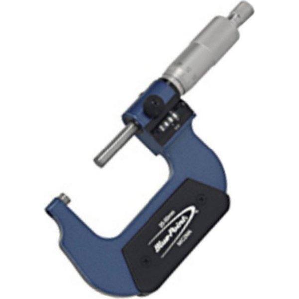 ブルーポイント ミリサイズ デジタル マイクロメータ 25mm-50mm 0.01mm目盛り間隔