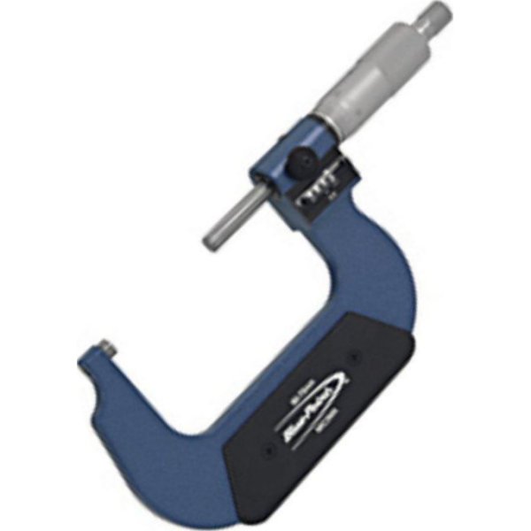 ブルーポイント ミリサイズ デジタル マイクロメータ 50mm-75mm 0.01mm目盛り間隔