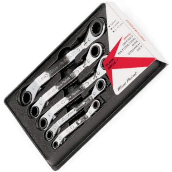 ブルーポイント 25°オフセット スタンダード レンチ 12角 インチ セット