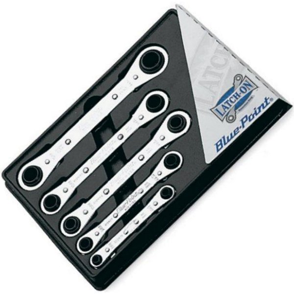 ブルーポイント ラッチーオン 0° オフセット ラチェット レンチ 12角 mm セット