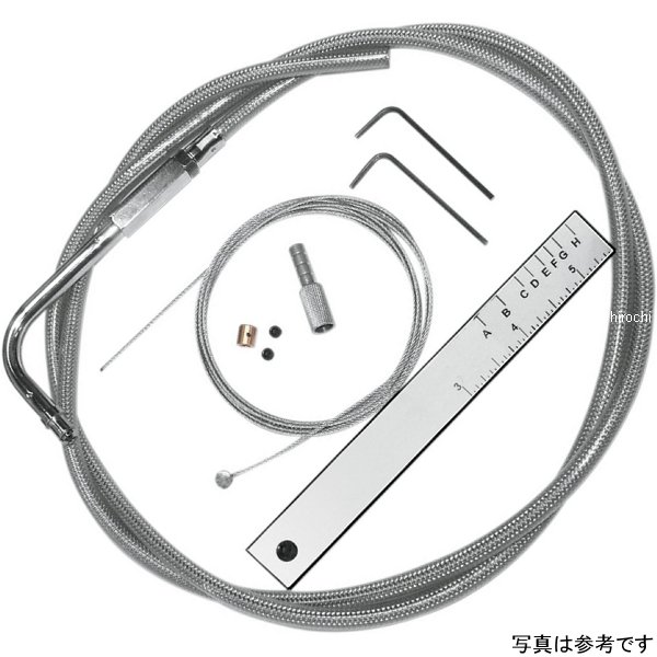 アイドルケーブル 自作キット エルボー角 90°96年以降 クローム