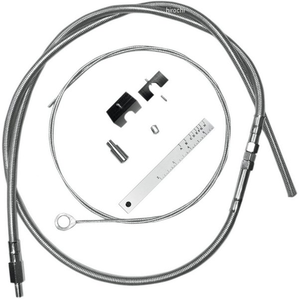 クラッチケーブル 自作キット 87年以降 ツーリング、XL クローム