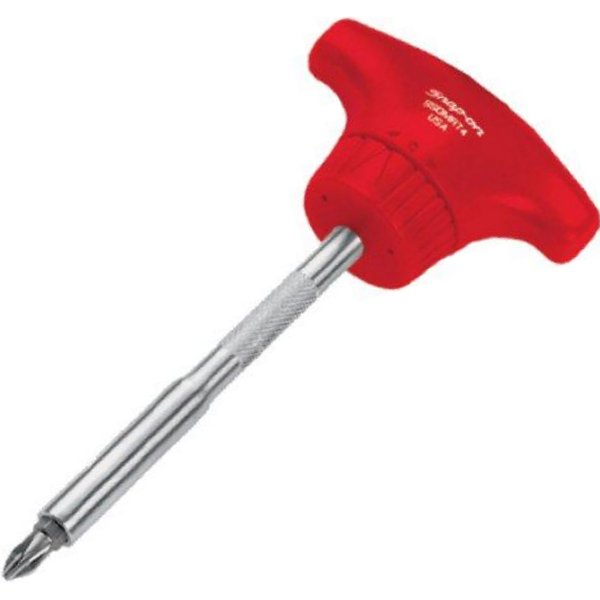 ハード Tハンドル スタンダード ドライバー 全長 5-27/32インチ 赤