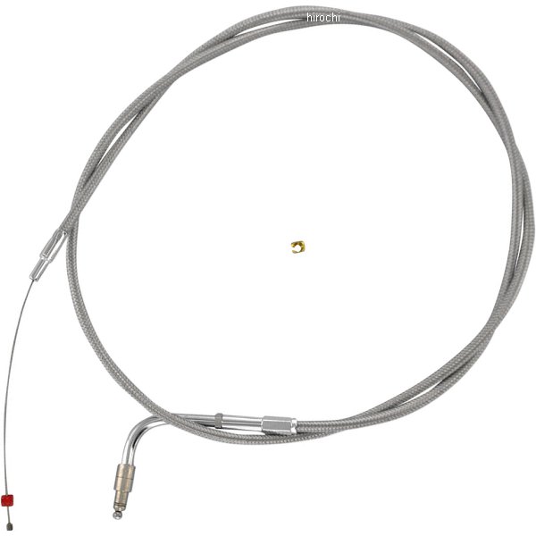 スロットルケーブル 47インチ ステンレス 02年-06年 FLHT FLHTC、02年-07年 FLHR