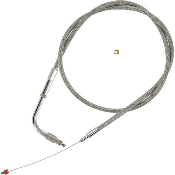 スロットルケーブル 31インチ ステンレス 01年以降 ソフテイル 56343-01