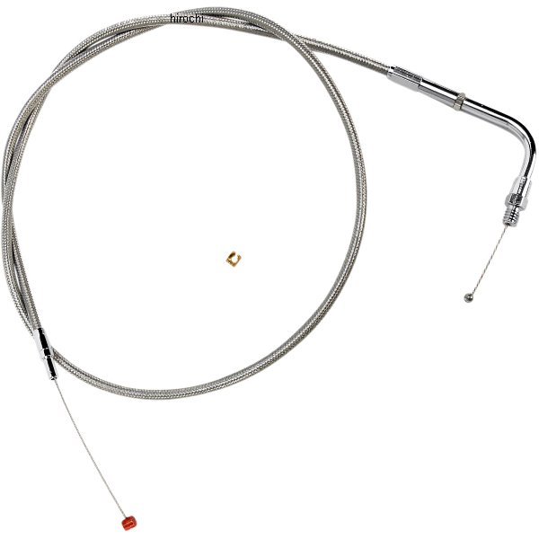 スロットル ケーブル 38インチ ステンレス 90年-95年 FLST、FXD 90年-94年 FXR