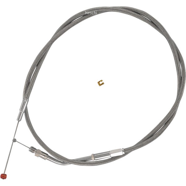 スロットル ケーブル 39インチ ステンレス 81年-89年 Big Twin、81年-85年 XL