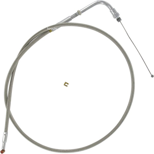 スロットル ケーブル 32インチ ステンレス 90年-95年 FLST、FXD 90年-94年 FXR 56343-90