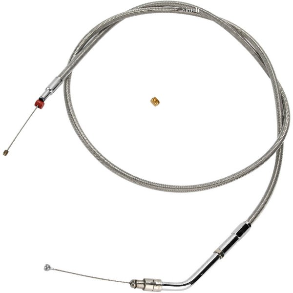 スロットルケーブル 35インチ ステンレス 96年-00年 FLSTC、FXSTS 56306-96