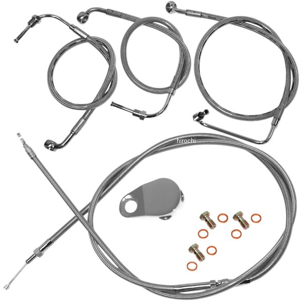 ケーブル標準キット ステンレス 08年-13年 FLH 18-20インチ用