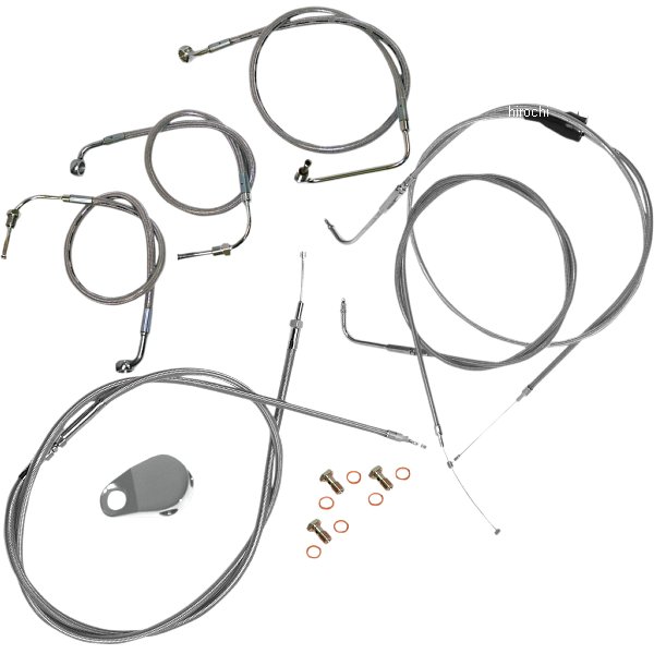 ケーブル標準キット ステンレス 96年-07年 FLH 18-20インチ用