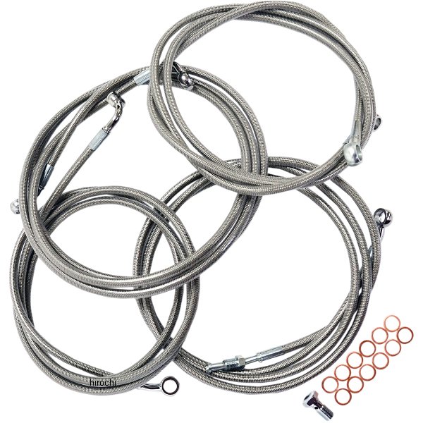 ケーブル標準キット ステンレス 14年-16年 FLH ABS 12-14インチ用